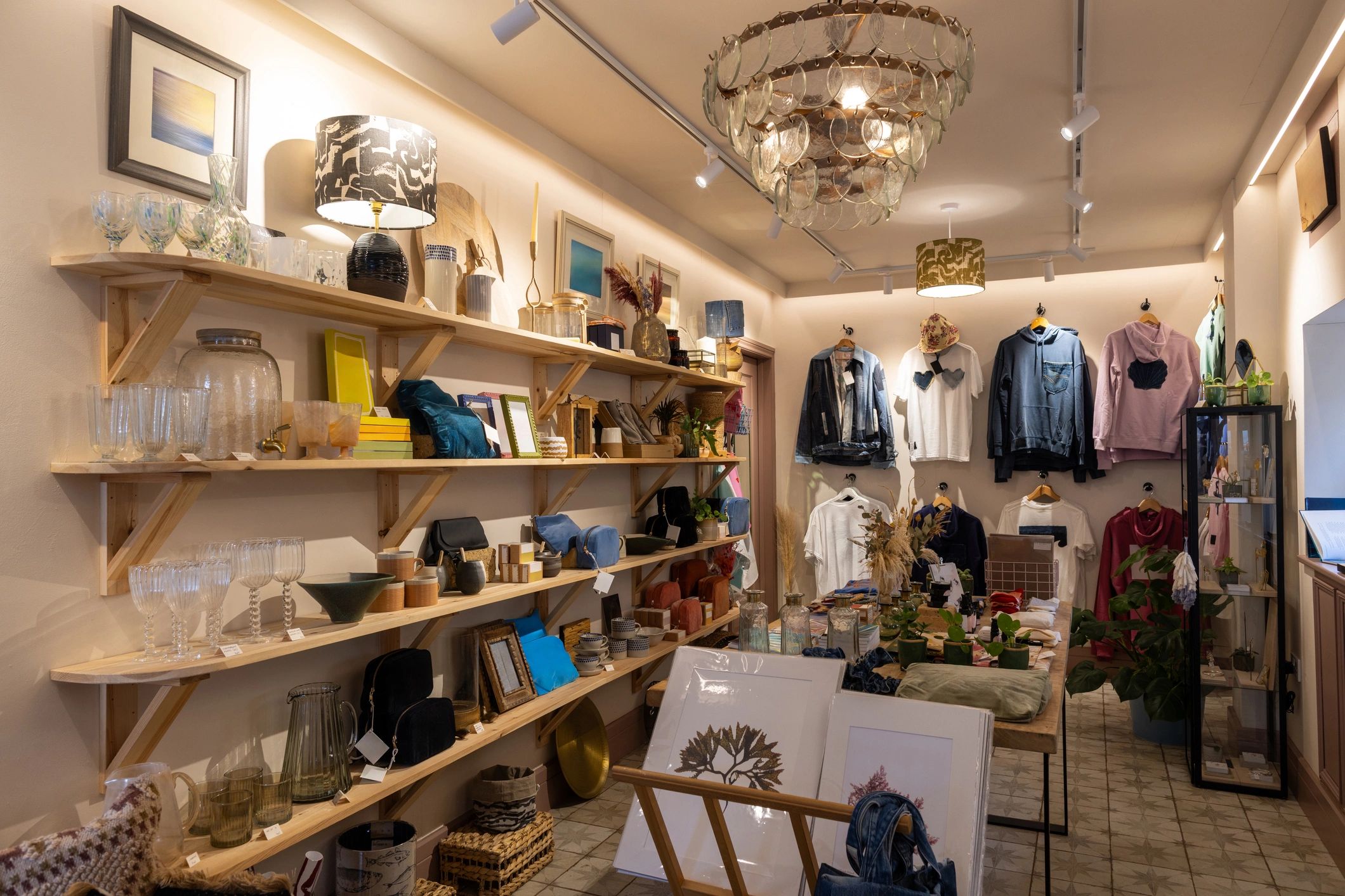 Boutique interior representing the mission-driven retail space